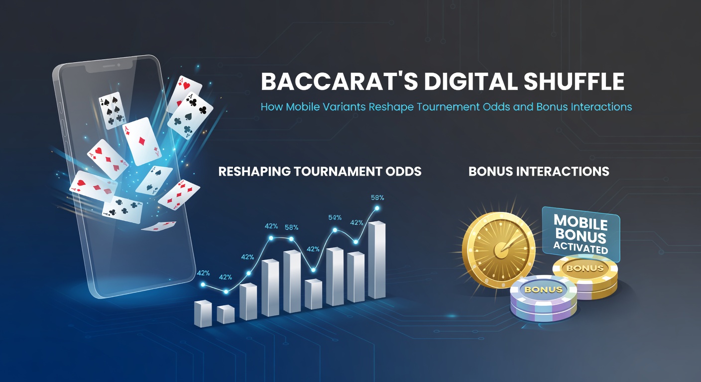 Mobile Baccarat-Turnier mit integrierten Bonus-Interaktionen und digitalem Shuffle